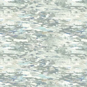 Olitski Printed Cotton Fabric (By The Metre) Frost
