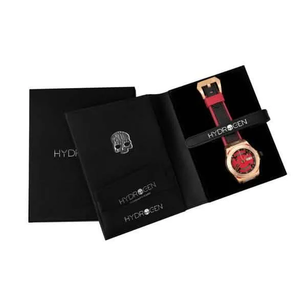 Otto Signature Sport Chronograph in Red and Rose Gold
