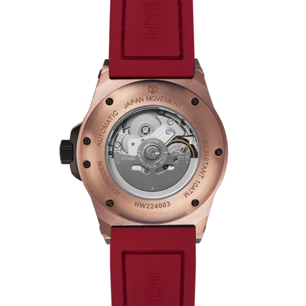 Otto Signature Sport Chronograph in Red and Rose Gold