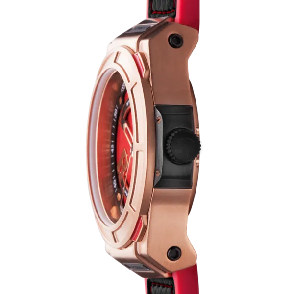 Otto Signature Sport Chronograph in Red and Rose Gold