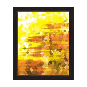 "Crystalize" Graphic Framed Art Print