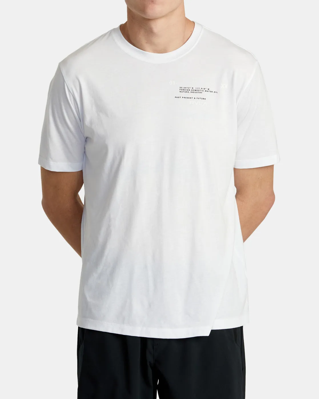 Reflective Base Tee - White