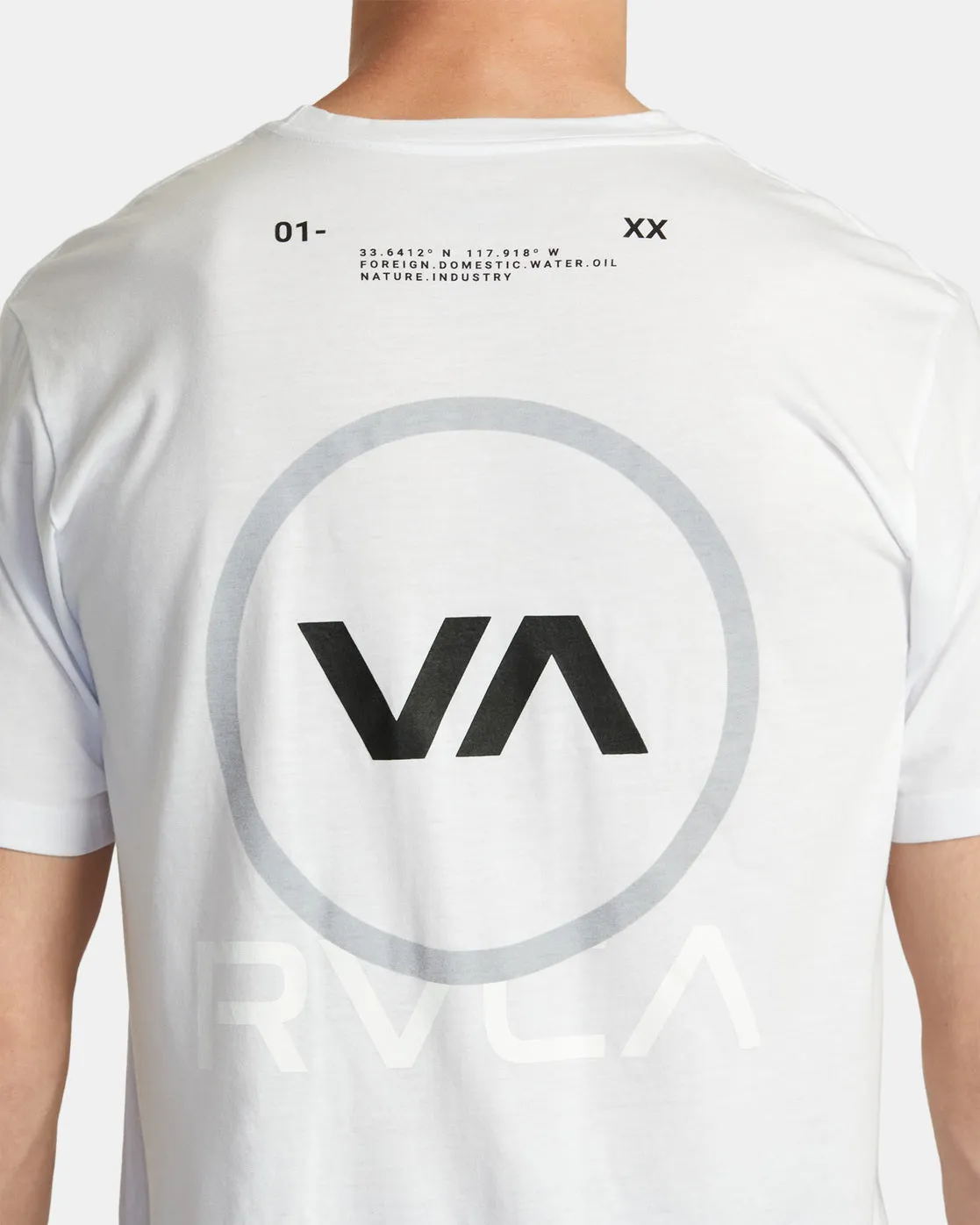 Reflective Base Tee - White