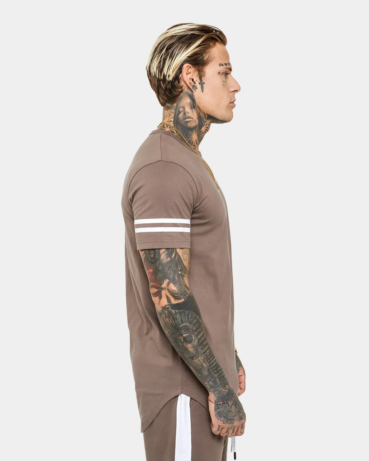 Saint Morta Minimal Sport El Duplo Short Sleeve T-Shirt Brown