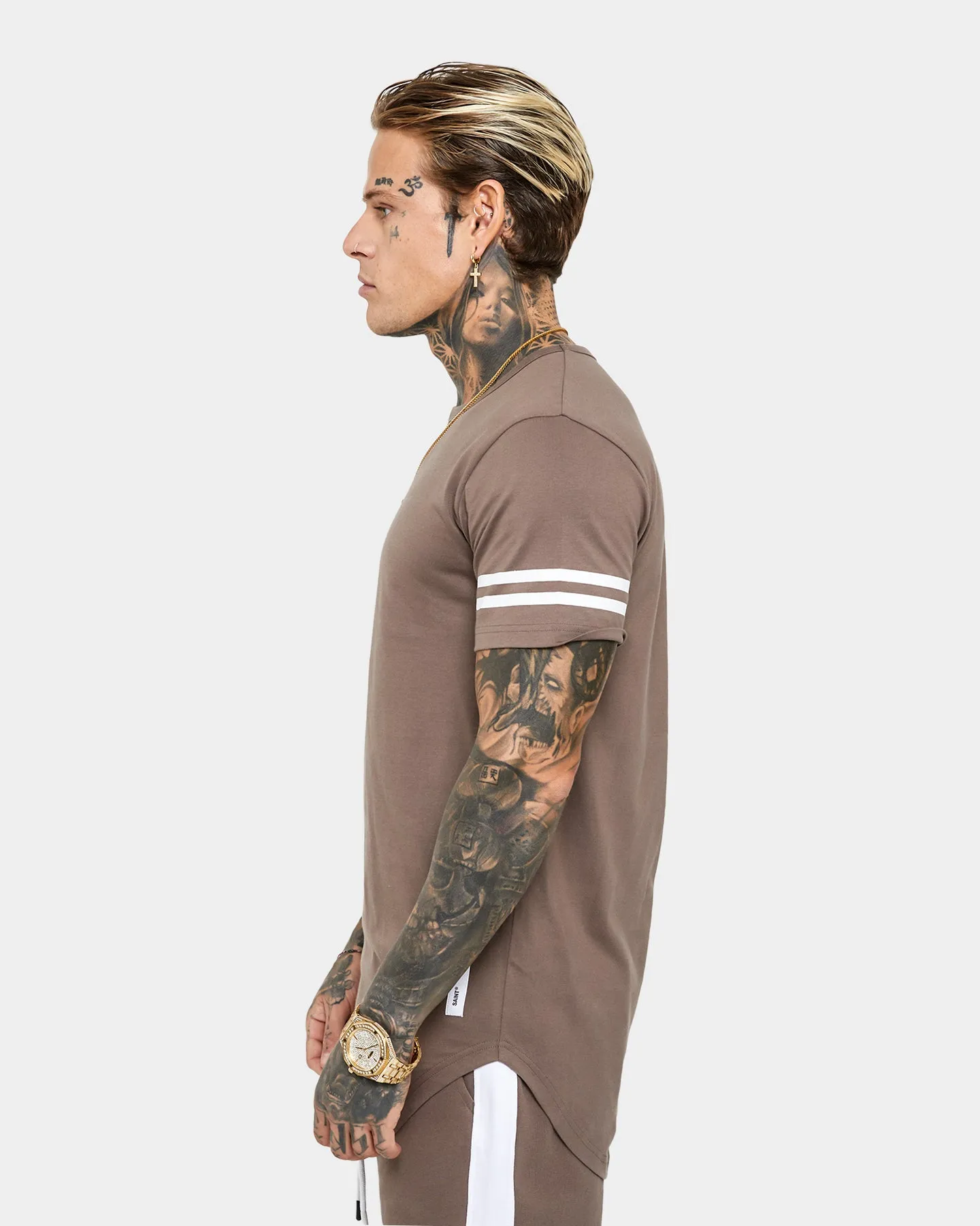 Saint Morta Minimal Sport El Duplo Short Sleeve T-Shirt Brown
