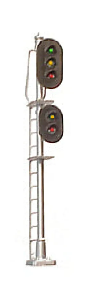 SALE-Signal - Vertical 3 Light over 2 Light - HO Scale