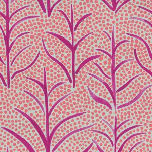 Simba Printed Linen Fabric (By The Metre) Watermelon