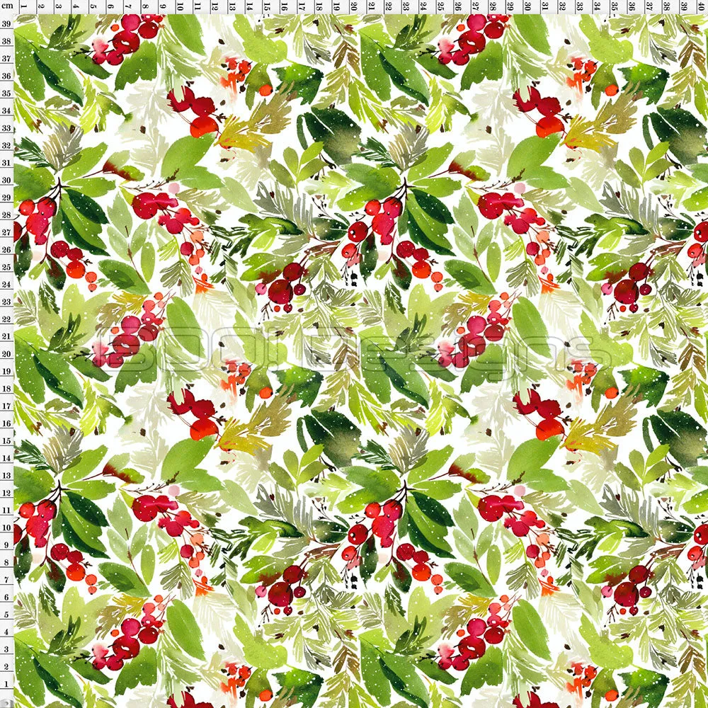 Spandex Christmas Winterberry