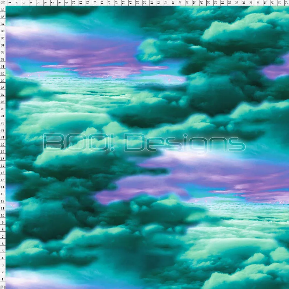 Spandex Serenity Green