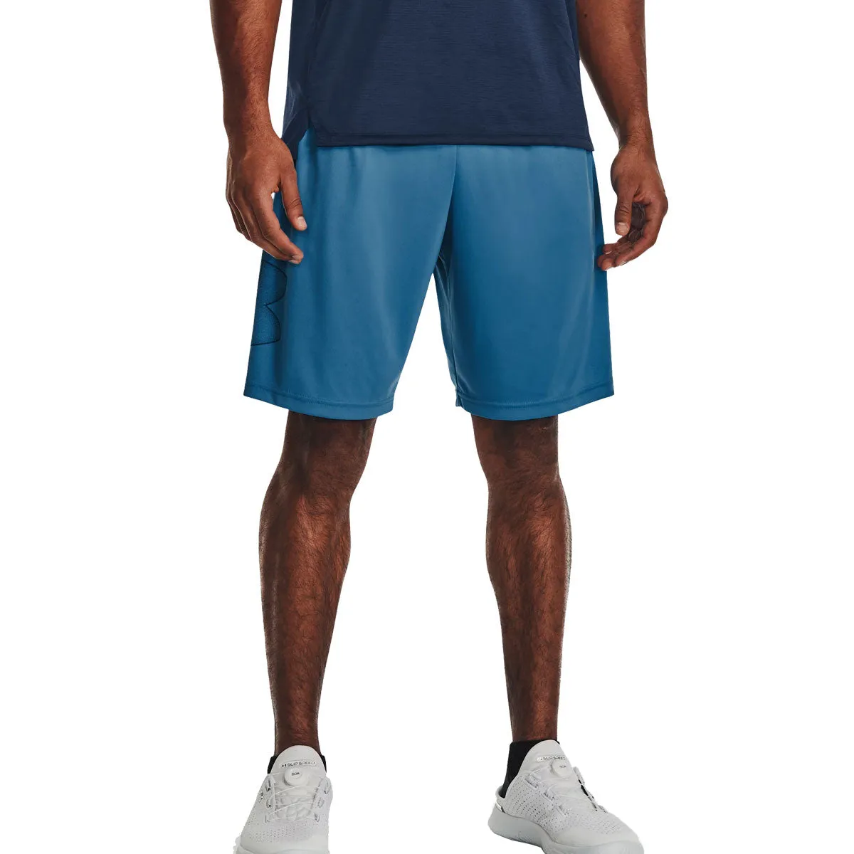 Under Armour Tech Graphic Shorts - Mens - Cosmic Blue/Varsity Blue