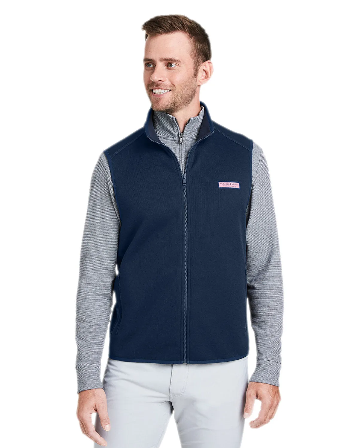 Vineyard Vines Mountain Sweater Fleece Vest