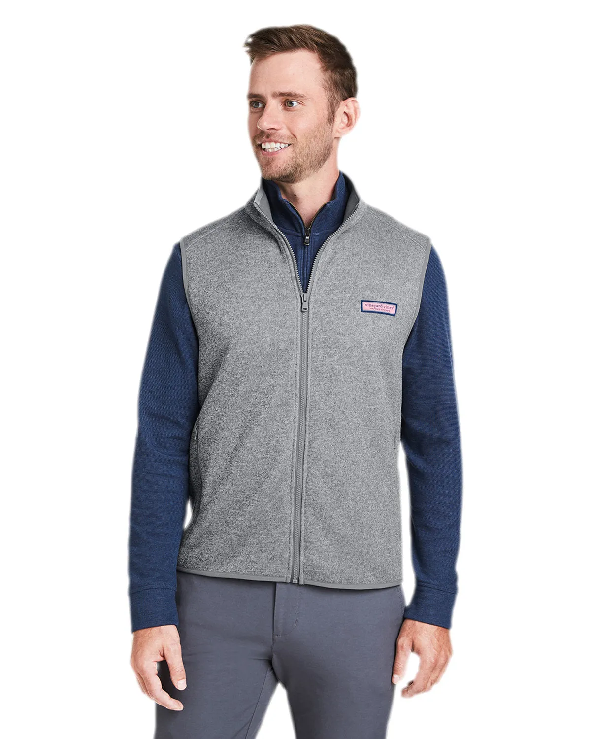 Vineyard Vines Mountain Sweater Fleece Vest
