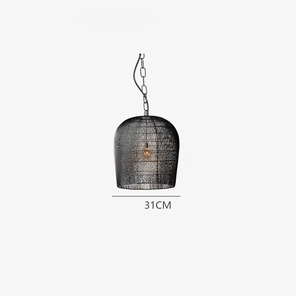 Wabi Sabi Handmade Rattan Pendant Light