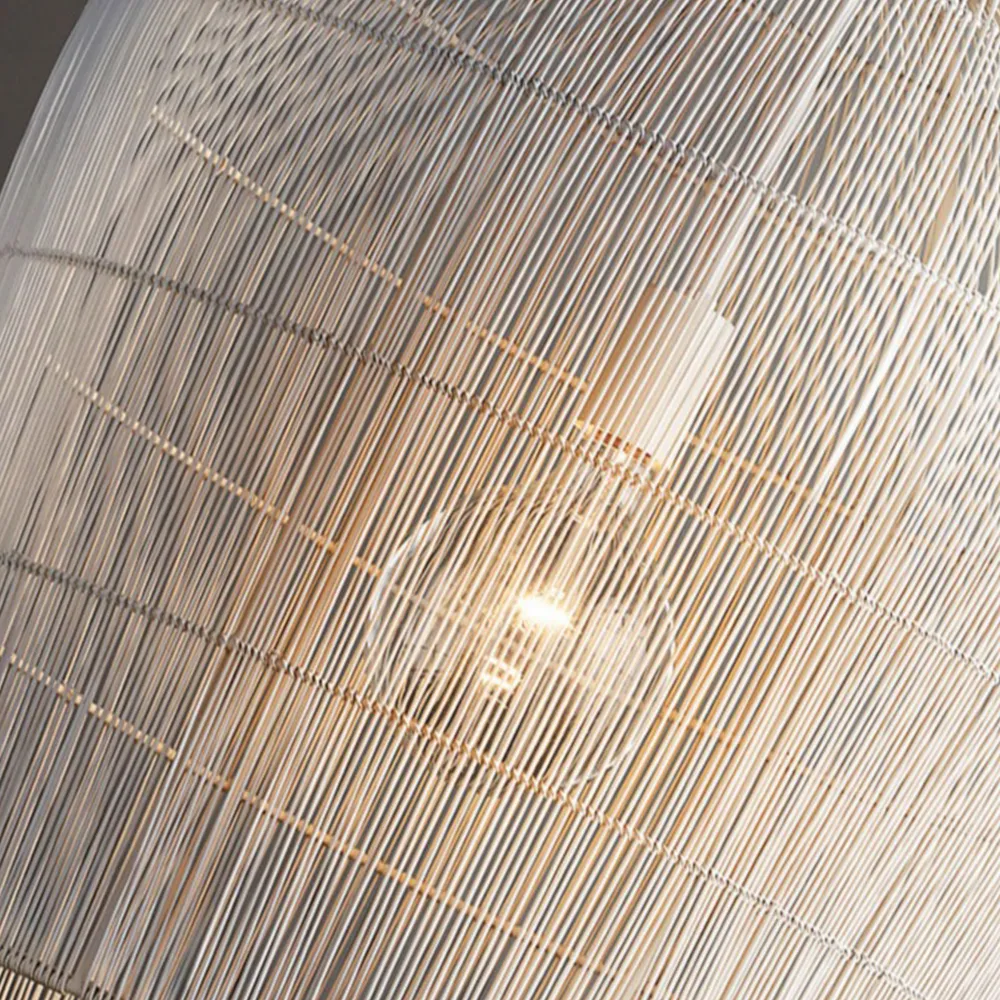 Wabi Sabi Handmade Rattan Pendant Light