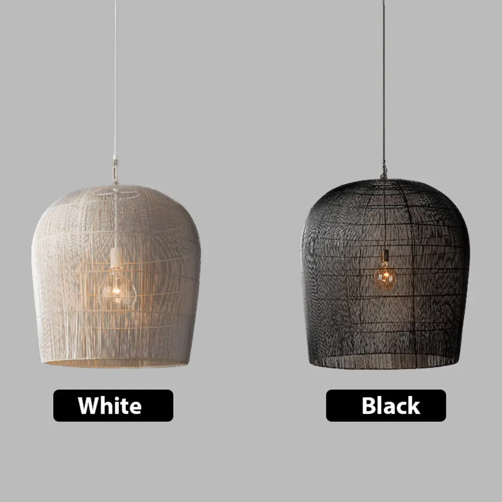 Wabi Sabi Handmade Rattan Pendant Light