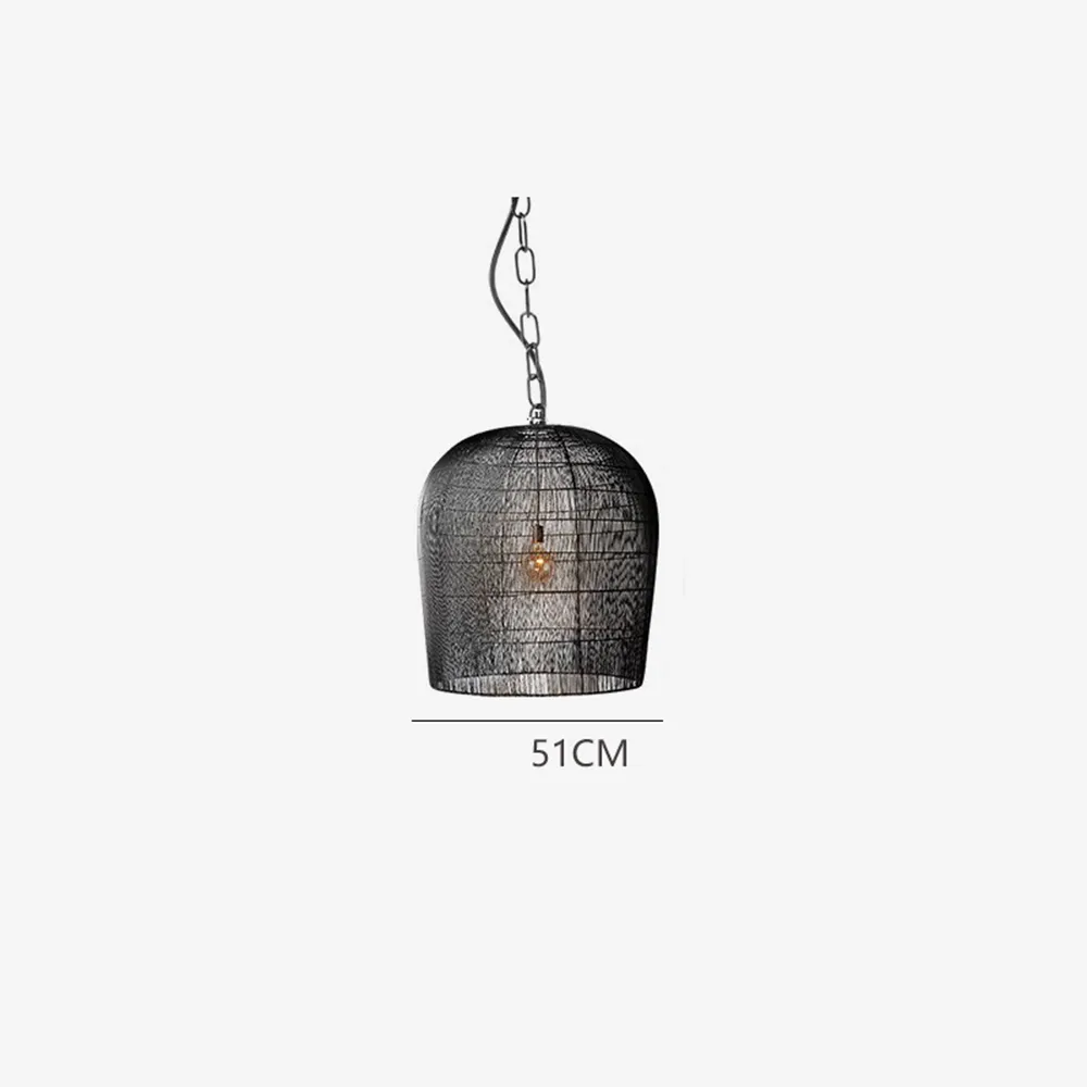 Wabi Sabi Handmade Rattan Pendant Light