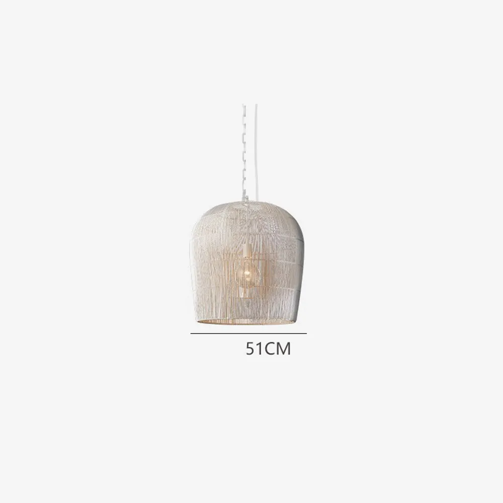Wabi Sabi Handmade Rattan Pendant Light