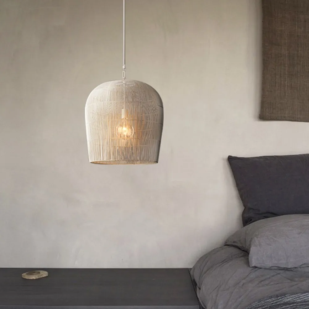 Wabi Sabi Handmade Rattan Pendant Light